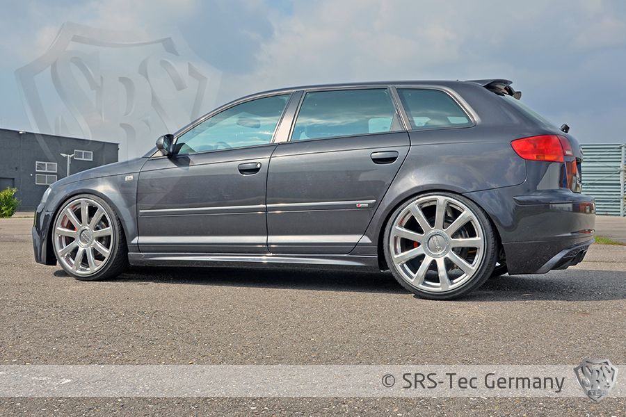 Front spoiler GT, Audi A3 Sportback 8PA - SRS-TEC