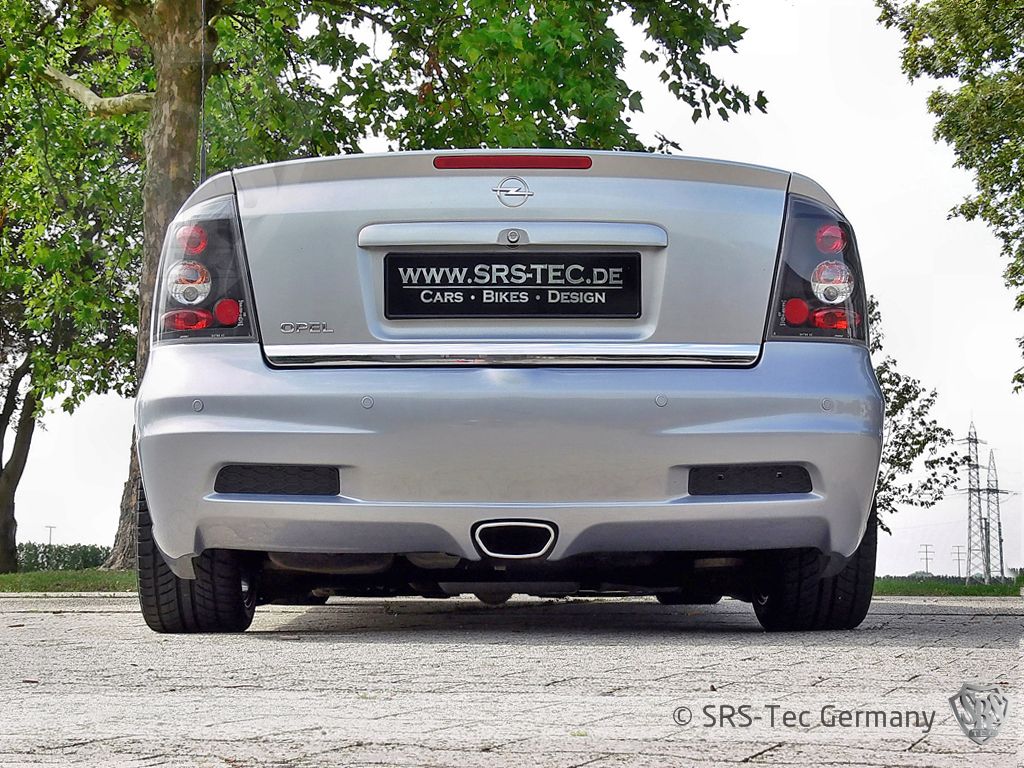 cement Werkwijze overal Rear bumper OPX (OPC), Opel Astra G - SRS-TEC