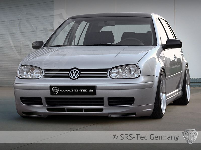 Front spoiler GLI-Style, VW Golf 4 - SRS-TEC