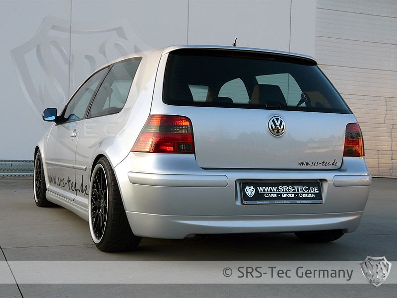 Rear Valance Jubi-Style clean, VW Golf 4 - SRS-TEC