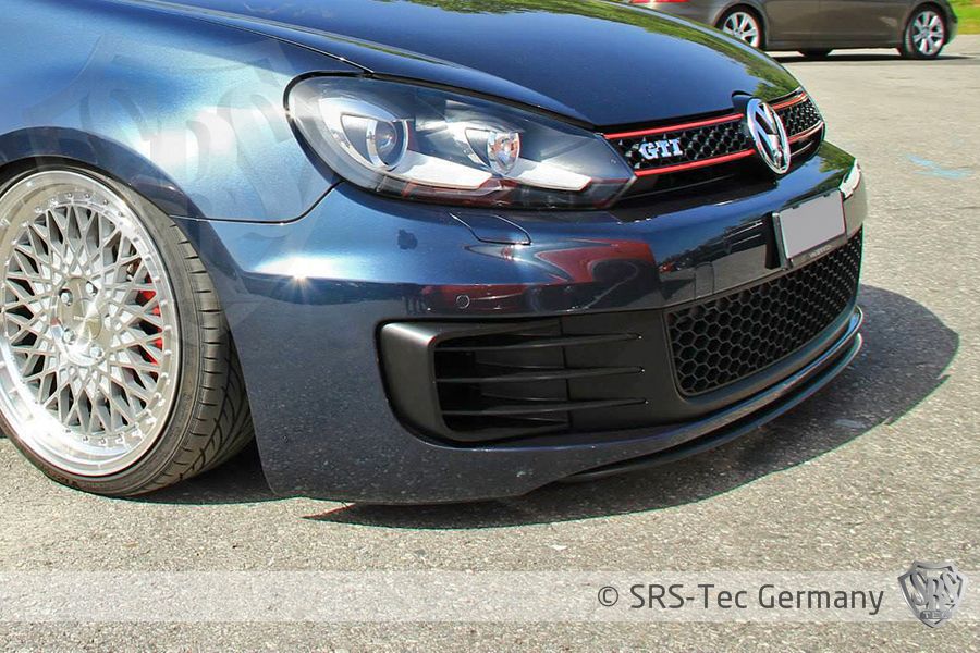 Front bumper grilles GT, VW Golf VI - SRS-TEC