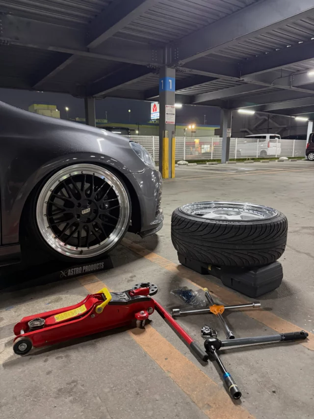 少し色々な事を考えてた時の写真
#mk6 #srstec #gepfeffert #ozfutura #bbslm191