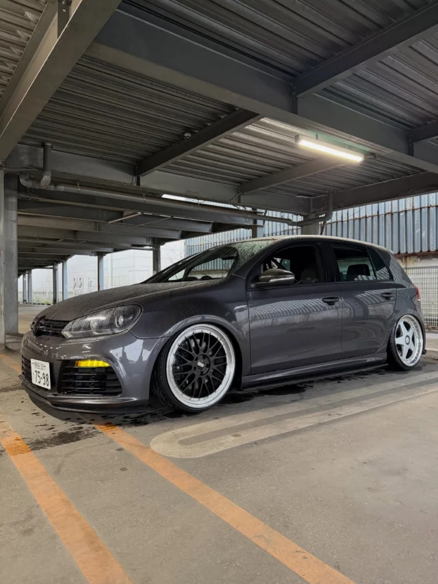 リアのセッティングを考えてた頃の写真
#mk6r #srstec #gepfeffert #ozfutura #bbslm191